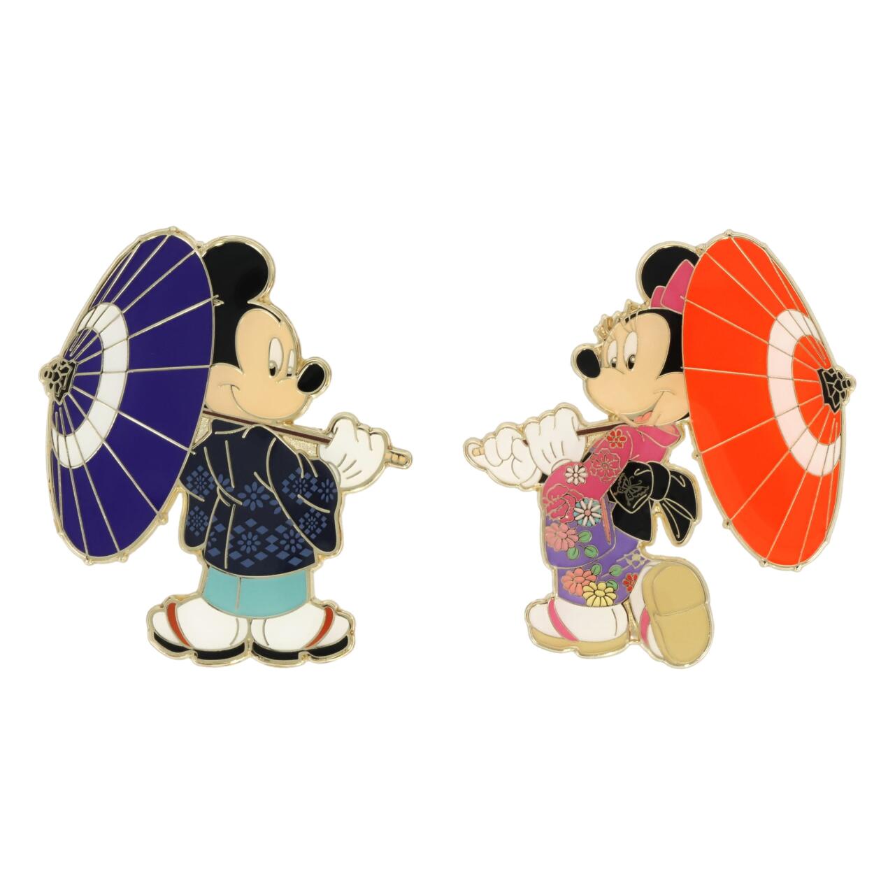 ディズニー】和装ミッキー＆ミニーの新グッズ登場！浮世絵風＆水墨画風