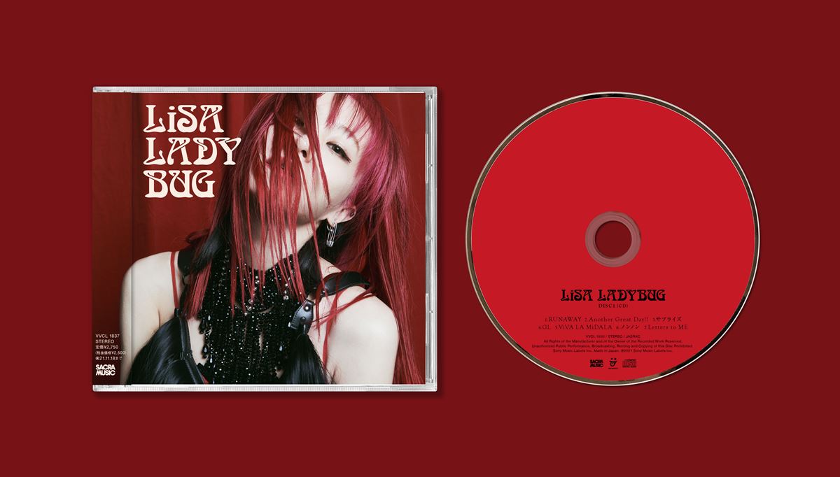 『LADYBUG』通常盤（CD）商品見本画像