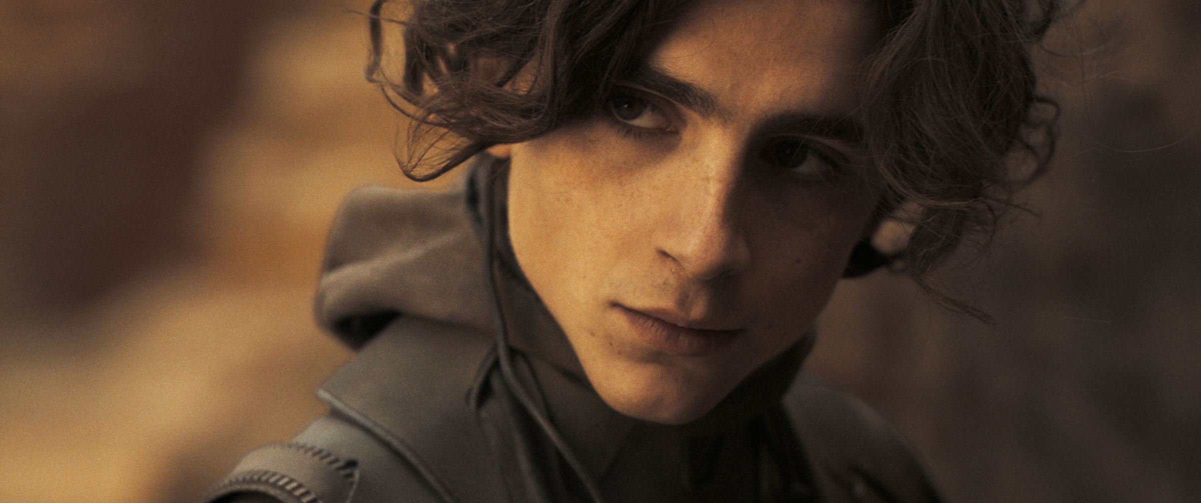 とにかくお顔がお強い『DUNE/デューン…』のティモシーくん。劇中のポール同様、彼の背中にも超大作主演の重責が乗っかっている、のは間違いないところ。