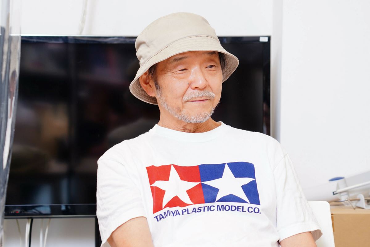 ※2024年7月撮影の押井さん