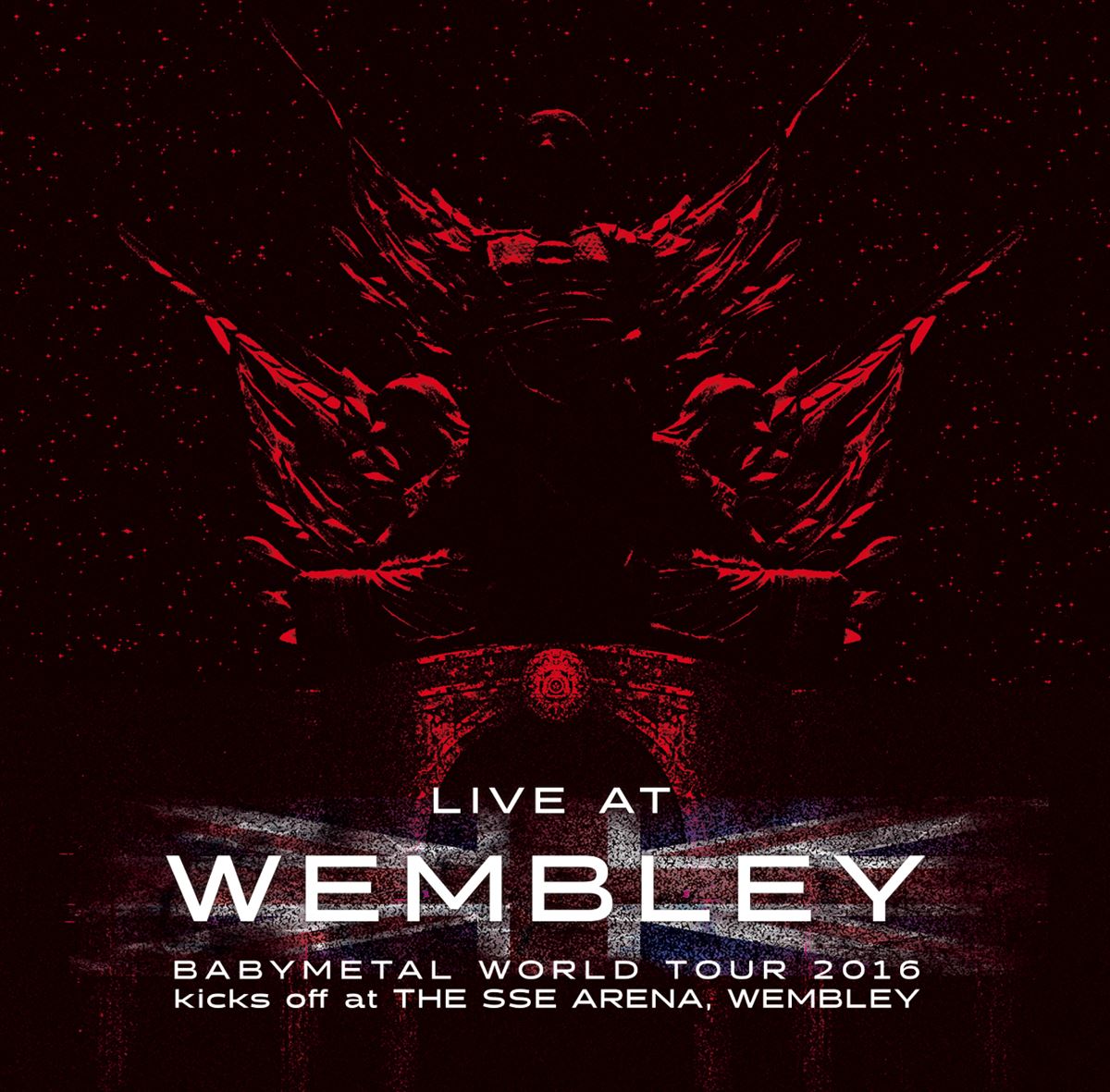 LIVE AT WEMBLEY BABYMETAL WORLD TOUR 2016 kicks off at THE SSE ARENA, WEMBLEY アナログ盤ジャケット