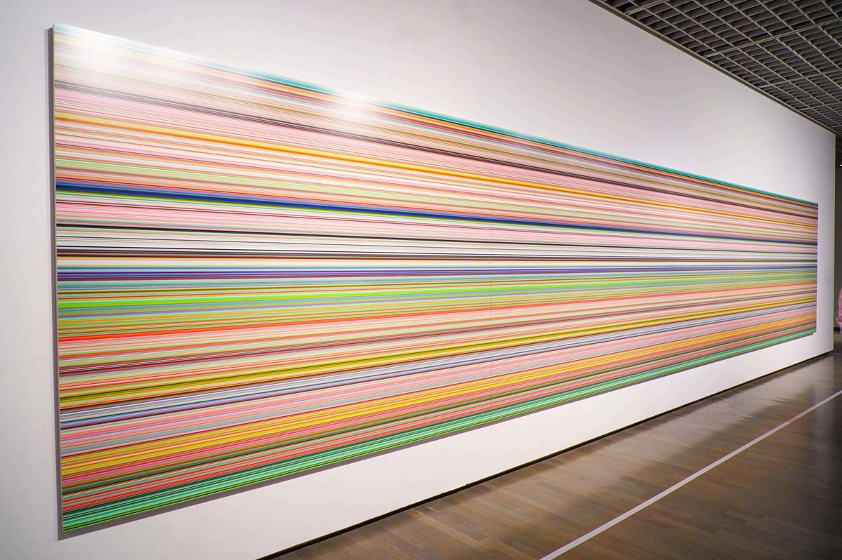 《ストリップ》2013〜2016年　ゲルハルト・リヒター財団蔵　© Gerhard Richter 2022 (07062022)