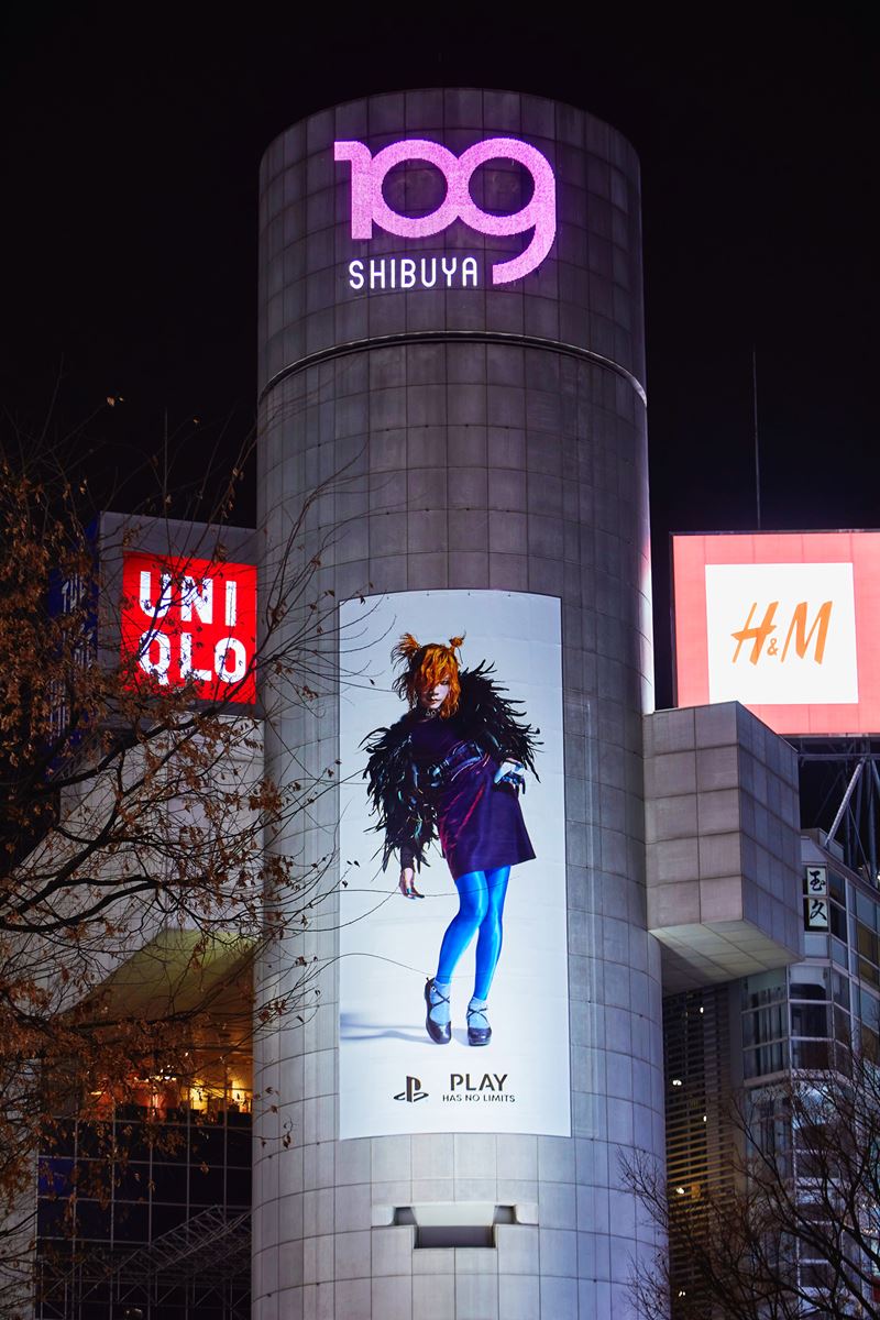 SHIBUYA109渋谷店 壁面広告