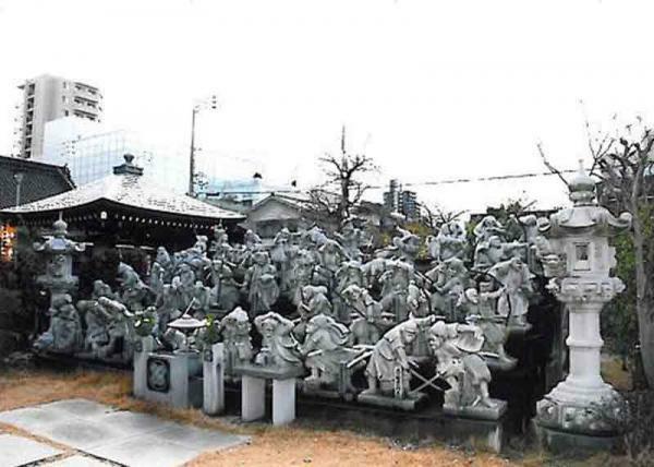 四十七義士石像