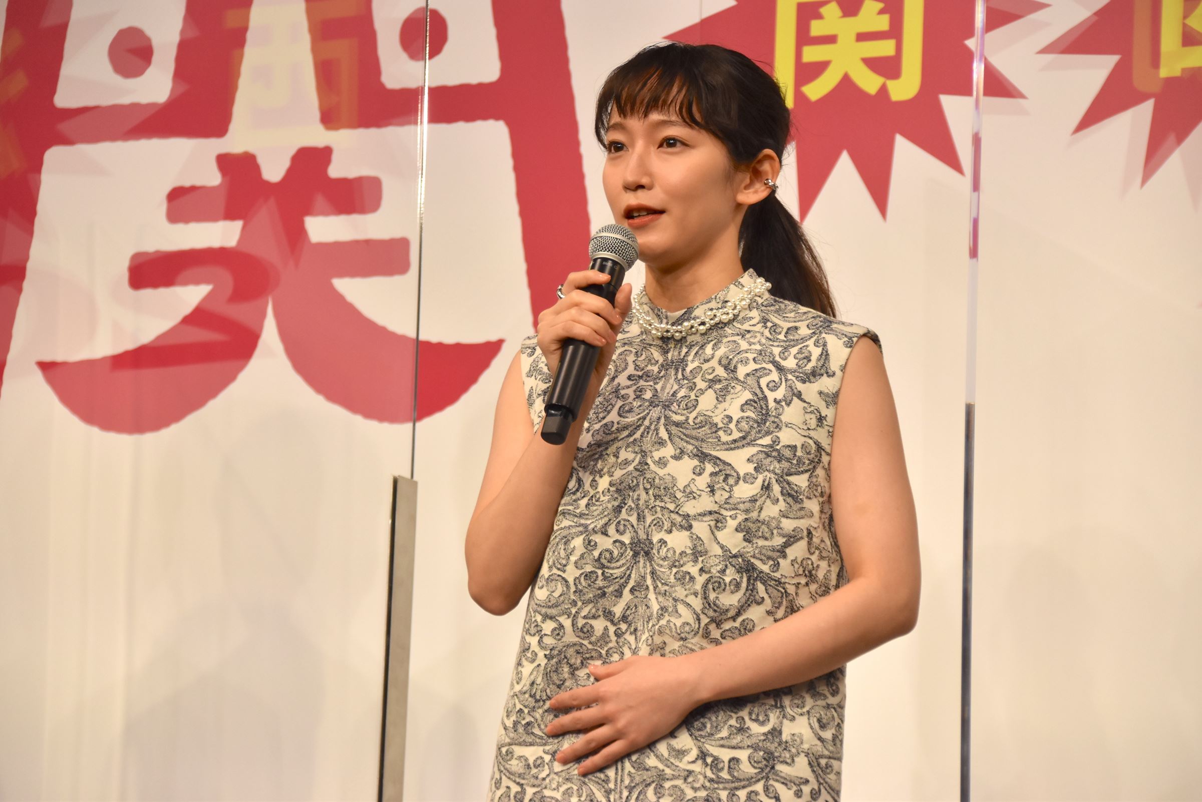 『関西演劇祭2021』実行委員長発表記者会見より　吉岡里帆 撮影：五月女菜穂