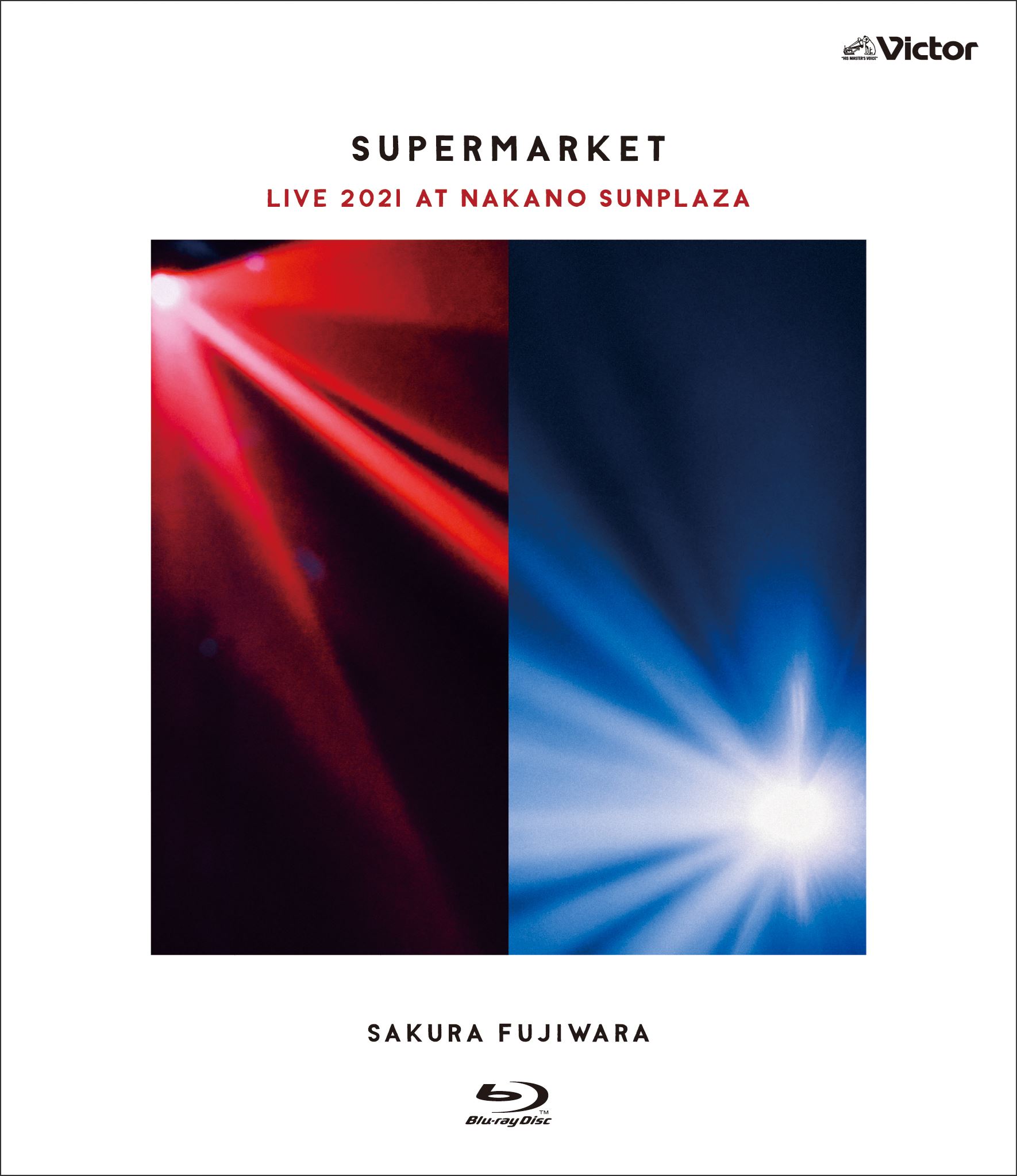 『「SUPERMARKET」Live 2021 at 中野サンプラザ』Blu-rayジャケット