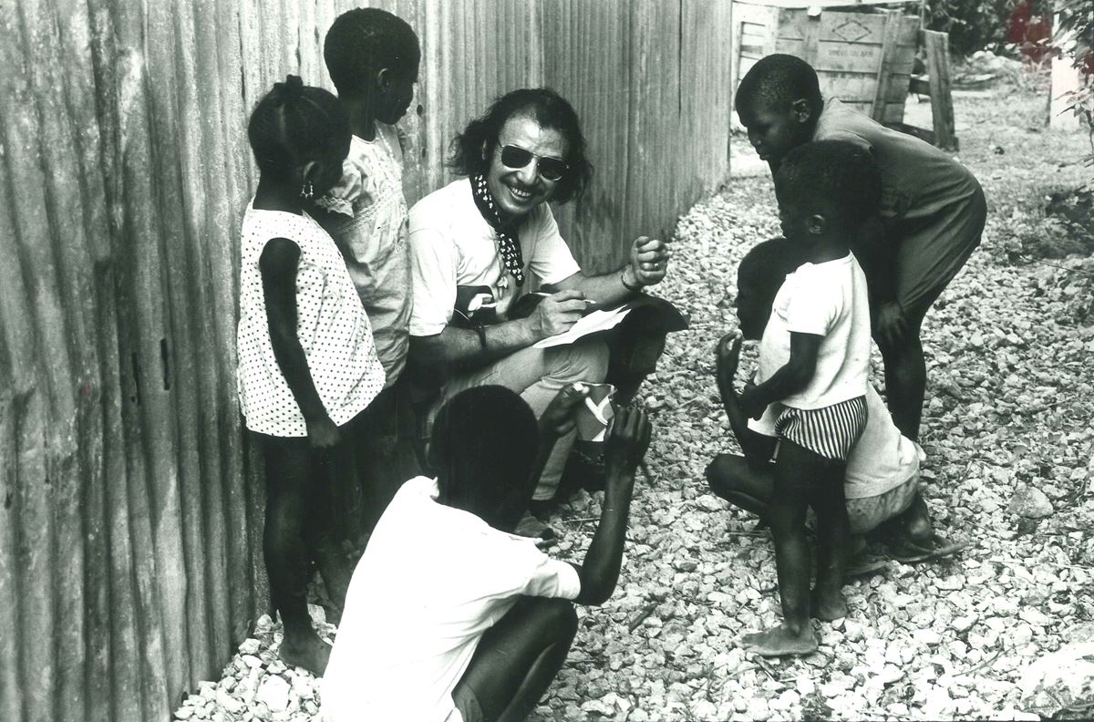 1974年映画ロケで訪れた2度目のタンザニア　撮影：内藤忠行