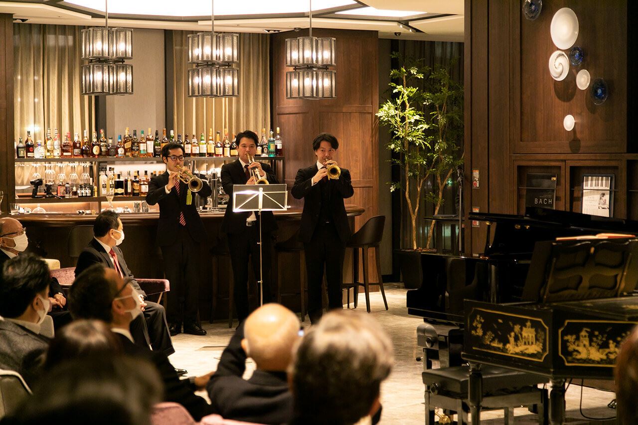 「ホテルグランバッハ東京銀座」オープン記念パーティの様子
