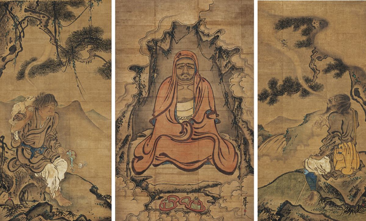 刷物 東福寺涅磐図 1枚 応永十五年六月明兆殿司筆 検索 仏教 - 和書