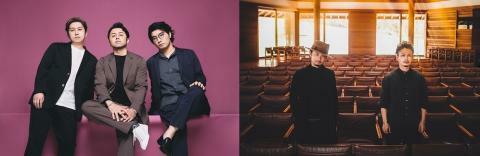 左からfox capture plan、木村イオリ&森田晃平デュオ