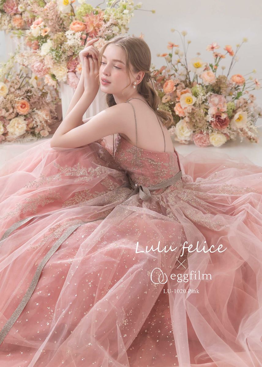 ウェディング フォトブース  春ver Lulu felice（ルルフェリーチェ）】LU-0163 美しい光沢と張りの