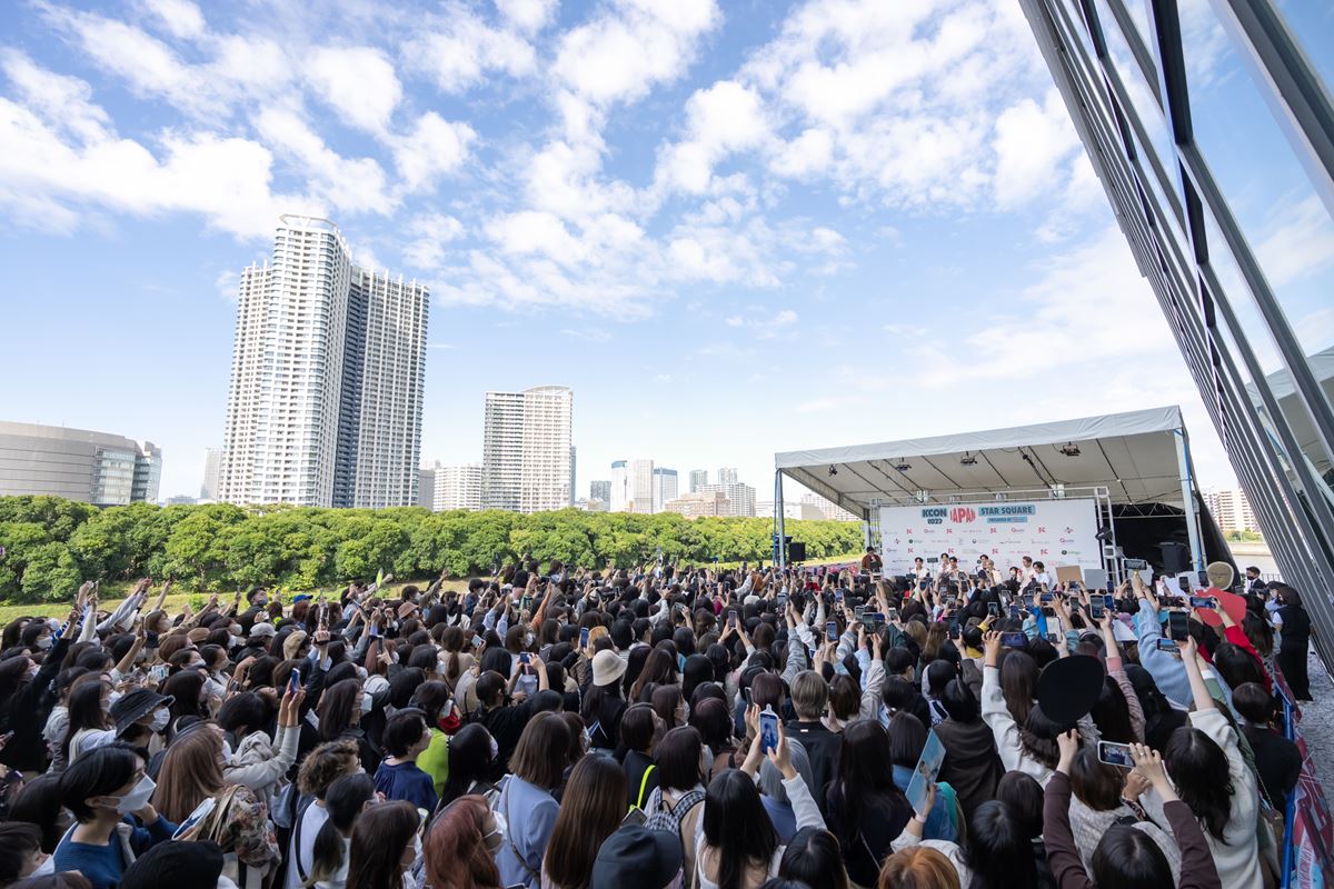 「KCON 2022 JAPAN」。(c)CJ ENM Co., Ltd, All Rights Reserved