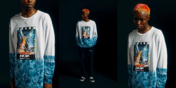 ゴジラとhufがコラボ Tシャツやステッカーなど発売 ぴあエンタメ情報