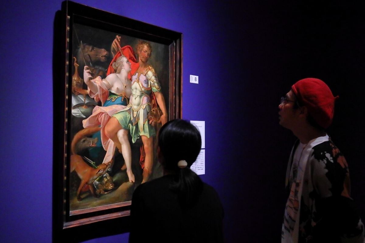 バルトロメウス・スプランゲル《オデュッセウスとキルケ》 1580-85年頃　油彩／カンヴァス　ウィーン美術史美術館