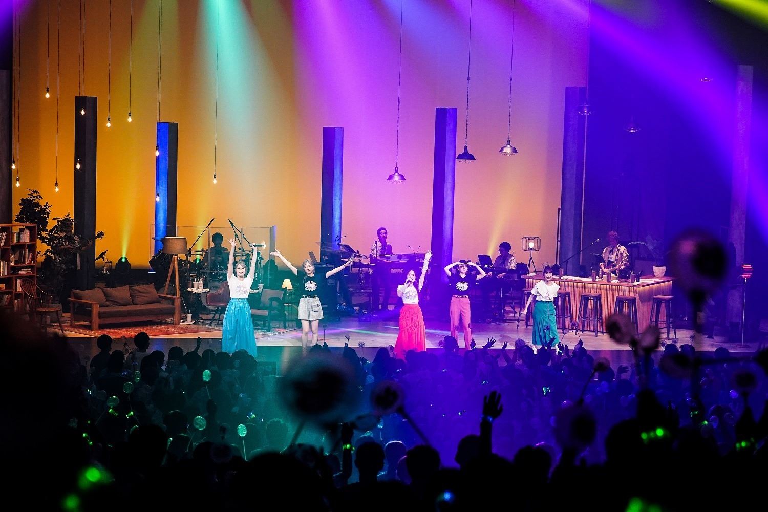 Little Glee Monster  2021年6月28日 名古屋国際会議場センチュリーホール公演より  photo 渡邉一生