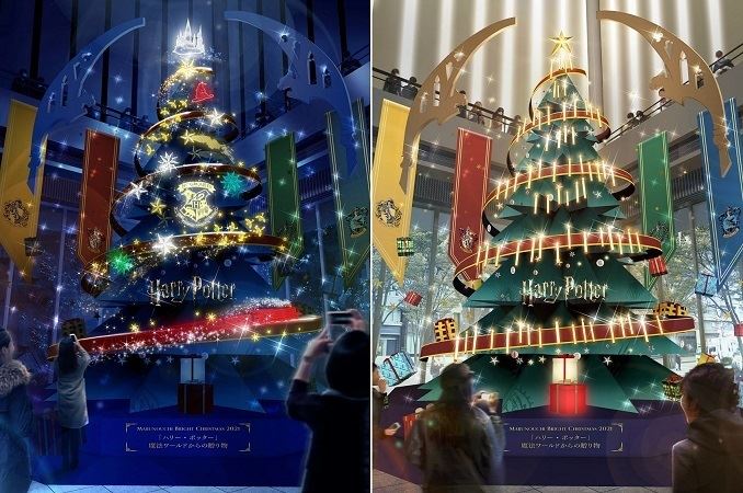 「Marunouchi Bright Christmas 2021『ハリー・ポッター』魔法ワールドからの贈り物」