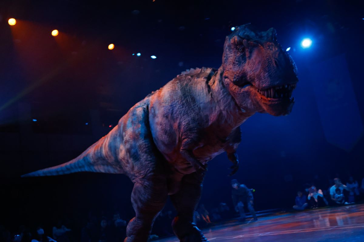 圧巻の迫力! 全長13mの巨大なブラキオサウルス圧倒される「DINO 圧巻の迫力! 全長13mの巨大なブラキオサウルス圧倒される「DINO