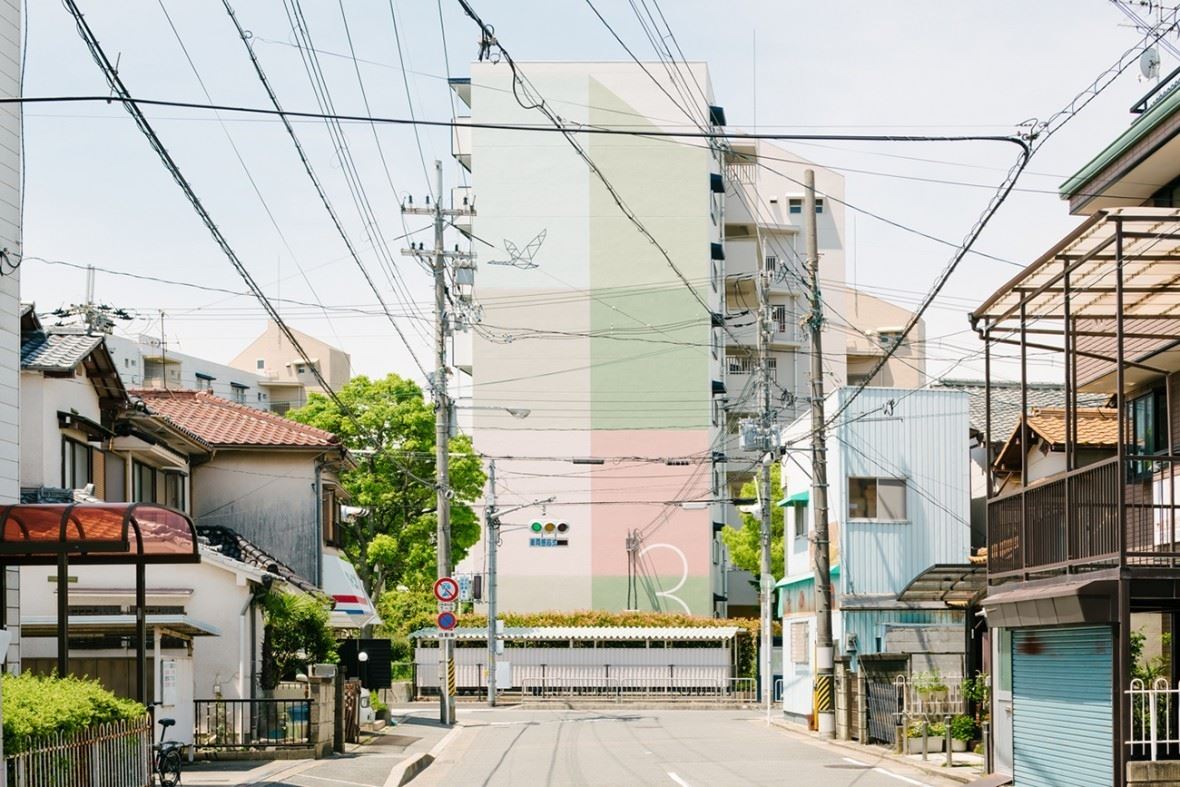UR都市機構の色彩計画（2017-） VI, 色彩計画, サイン計画 Photo: YOSHIRO MASUDA