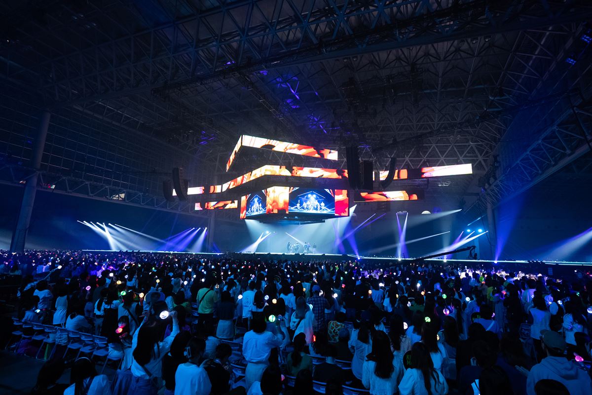 『KCON JAPAN 2023』DAY1より INI　撮影：伊藤由圭 「KCON JAPAN 2023 」(C)CJ ENM Co., Ltd, All Rights Reserved