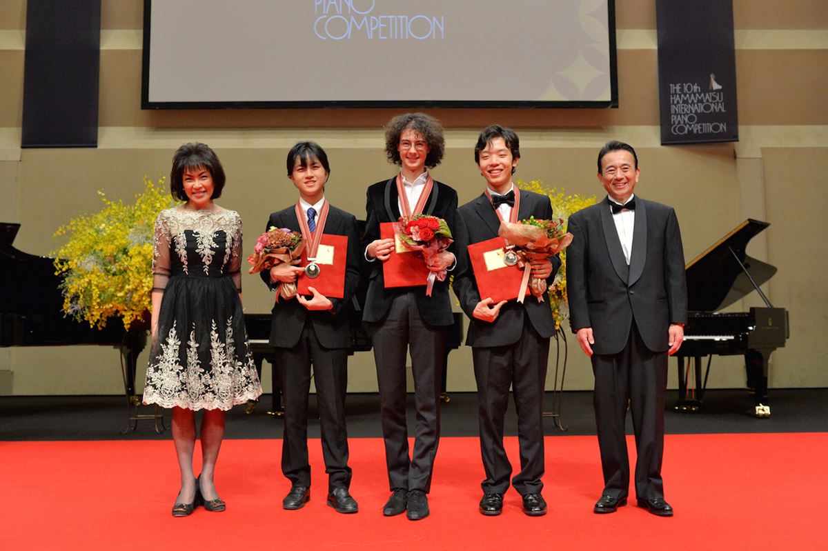 2019年 第10回浜松国際ピアノコンクールより 写真提供：浜松国際ピアノコンクール