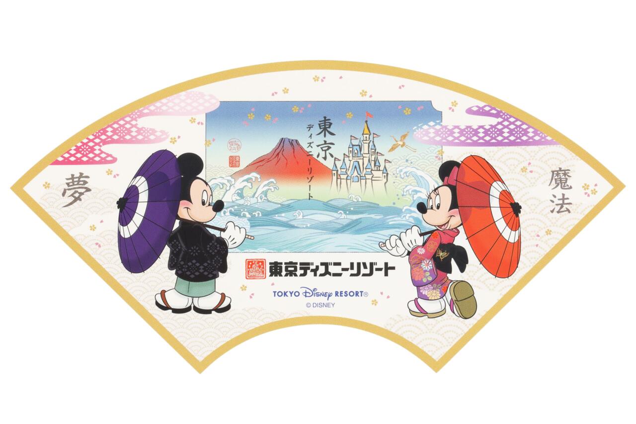 ディズニー】和装ミッキー＆ミニーの新グッズ登場！浮世絵風＆水墨画風