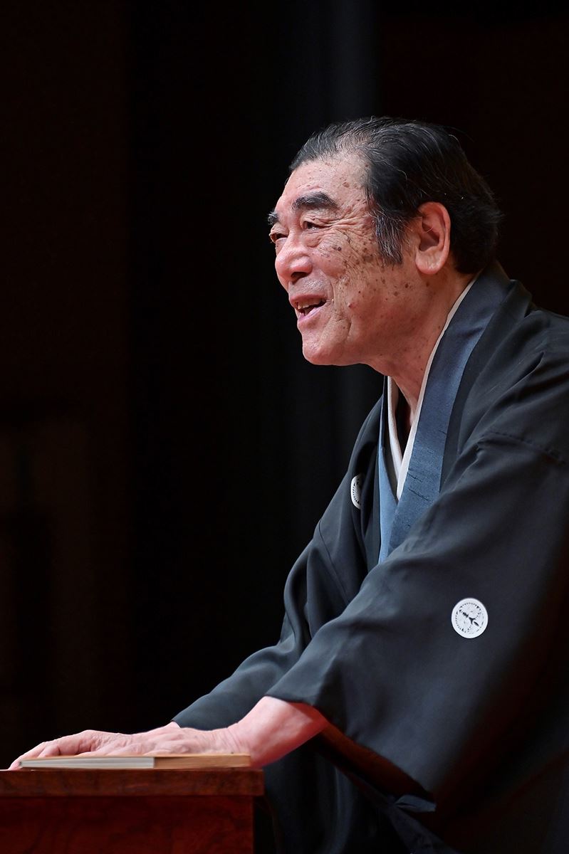 神田松鯉先生 撮影：橘蓮二