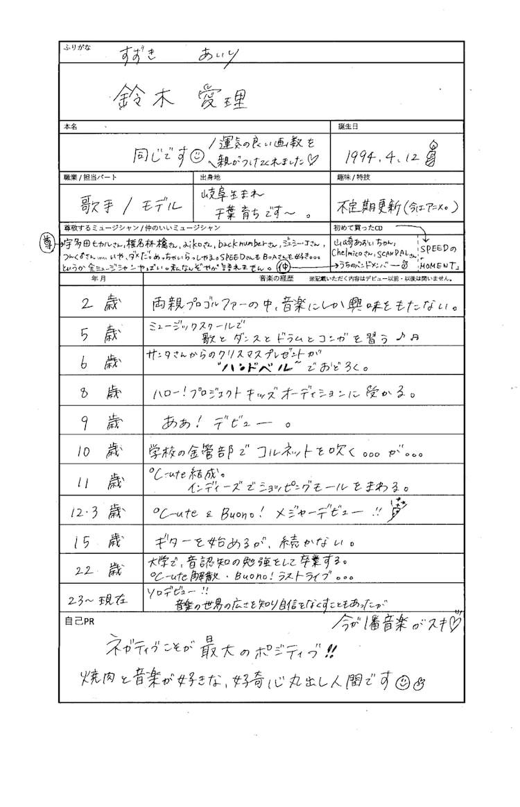 アーティストの音楽履歴書 第17回 鈴木愛理のルーツをたどる ぴあエンタメ情報