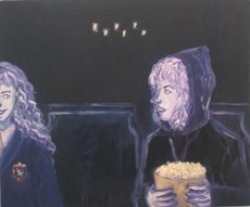 依田洋一朗 ｢popcorn｣ 2005年 油彩・キャンバス 76×91.5cm