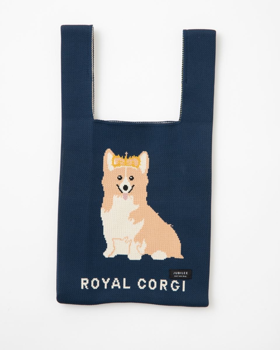 新品未使用♪merrythought　エリザベス女王限定コーギー エリザベス女王も愛したコーギーがバッグに！ Jubileeの「ニット