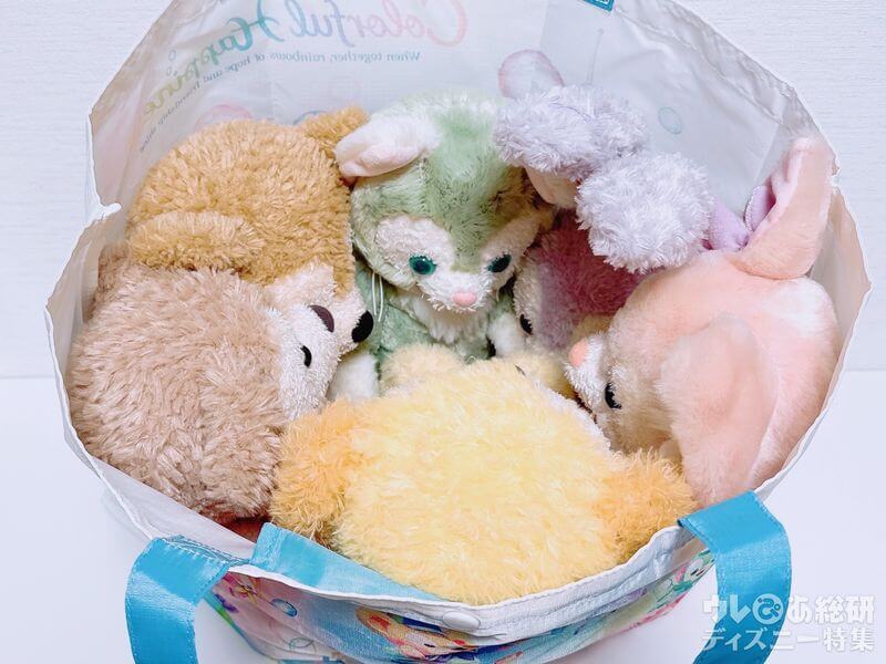 ダッフィー ミッキー ミニー ぬいぐるみ 服 エコバッグ ダッフィー