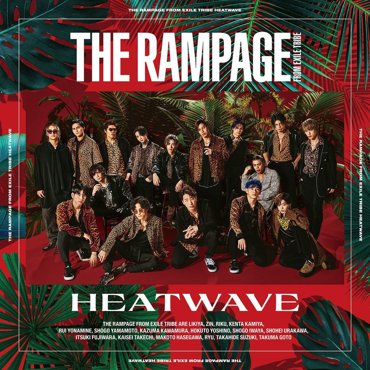 THE RAMPAGE from EXILE TRIBE『HEATWAVE』CD ONLYジャケット