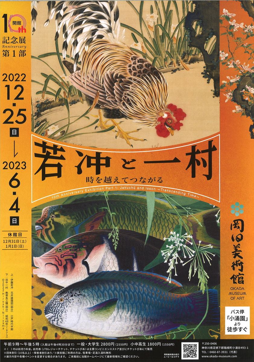 開館10周年記念展 第1部 若冲と一村 ―時を越えてつながる― | ぴあエンタメ情報