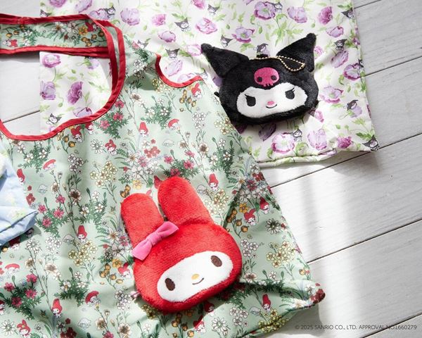 マイメロ　ローラアシュレイコラボぬいぐるみ キティ×ローラアシュレイコラボ、第2弾にマイメロ追加 | ORICON NEWS