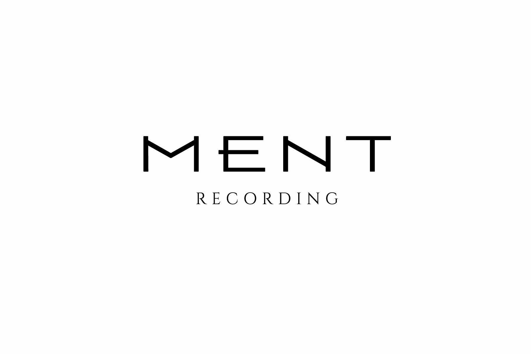 「MENT RECORDING」ロゴ