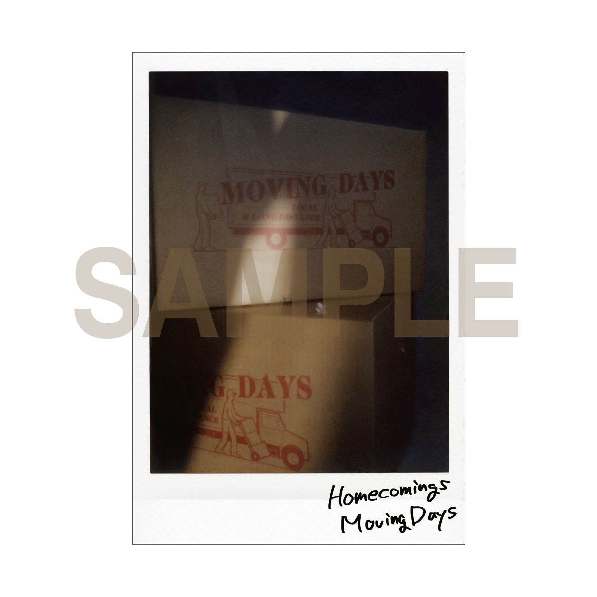 Homecomings メジャーデビューアルバム『Moving Days』ポストカード TYPE-D