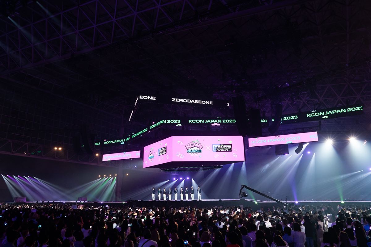 「KCON JAPAN 2023」DAY3より ZEROBASEONE 「 KCON JAPAN 2023 」(C)CJ ENM Co., Ltd, All Rights Reserved