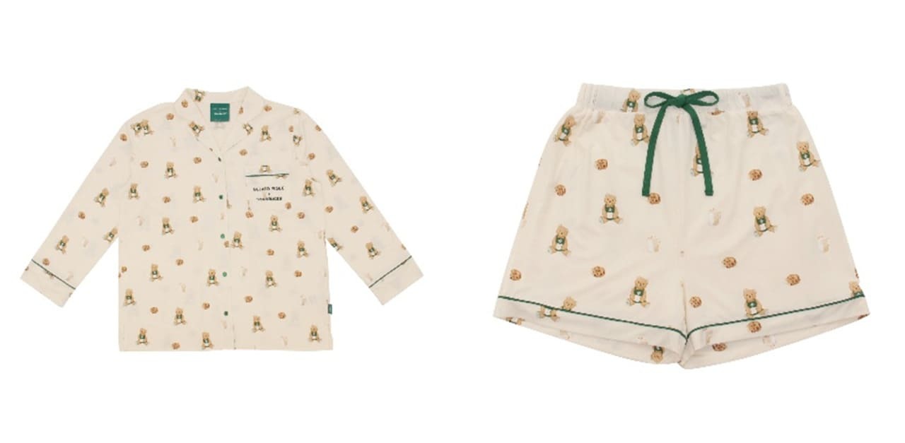 スターバックス gelato pique ベア柄 カットソーシャツ