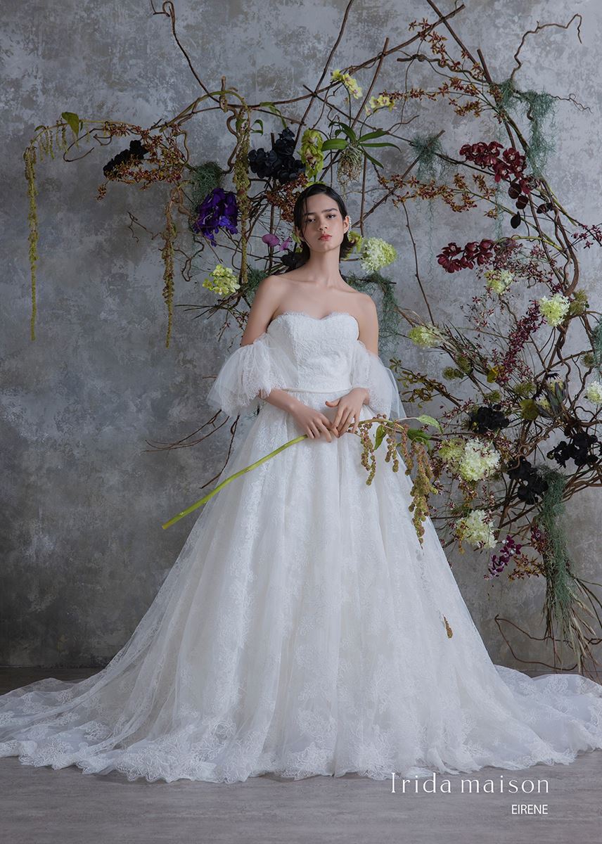 【美品】クラウディア ウェディングドレス 女神級の美しさ…！」クラウディアの2025年新作ウェディングドレスを