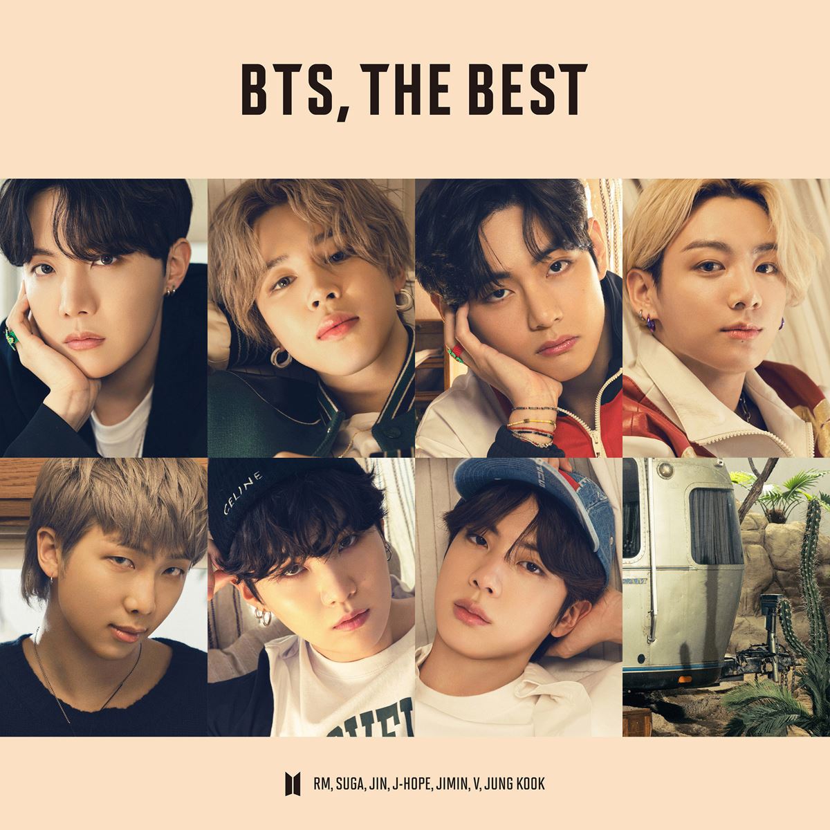 『BTS, THE BEST』セブンネット限定盤ジャケット