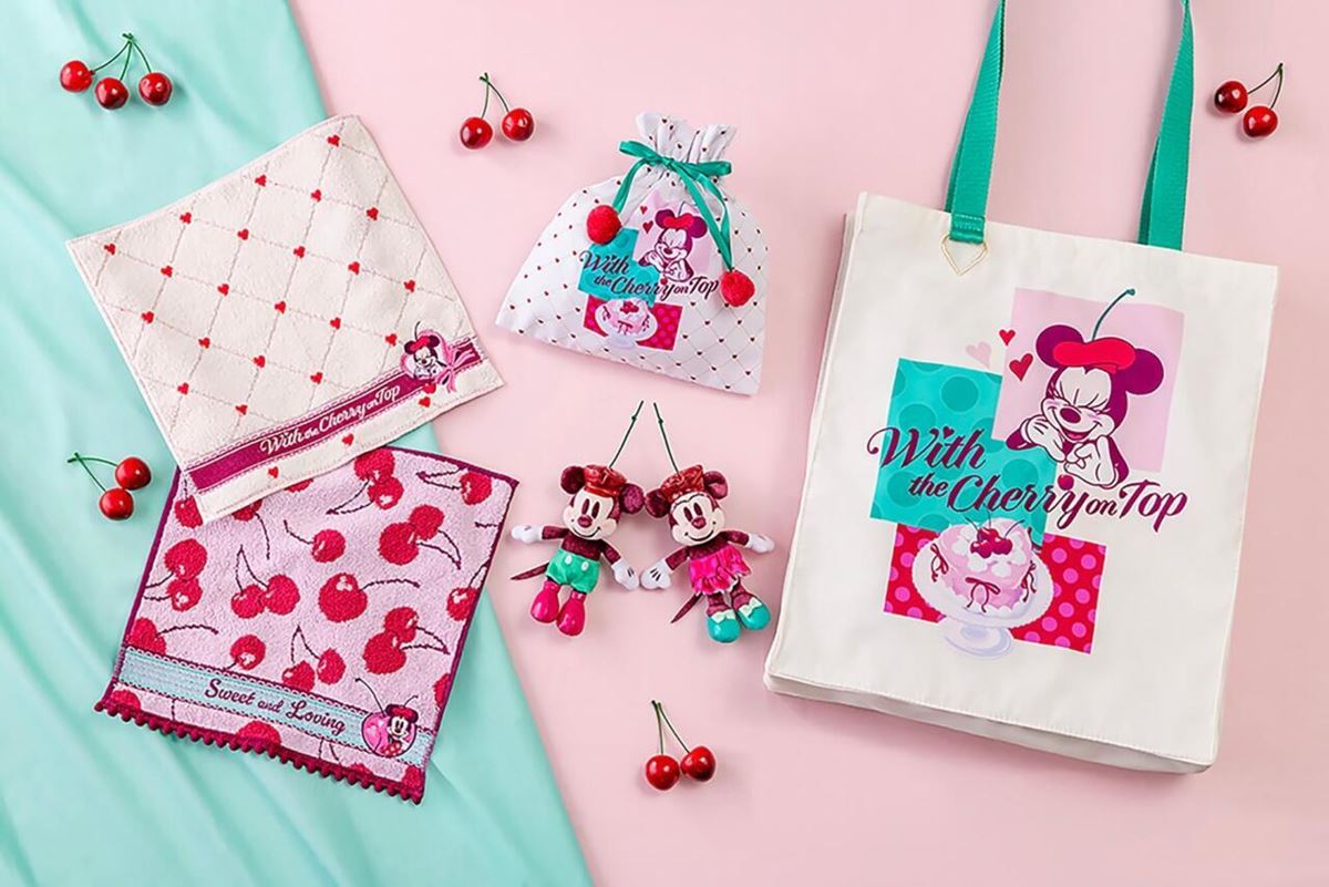 ディズニー】レトロ可愛いミニーに一目惚れ！ 新作「さくらんぼ