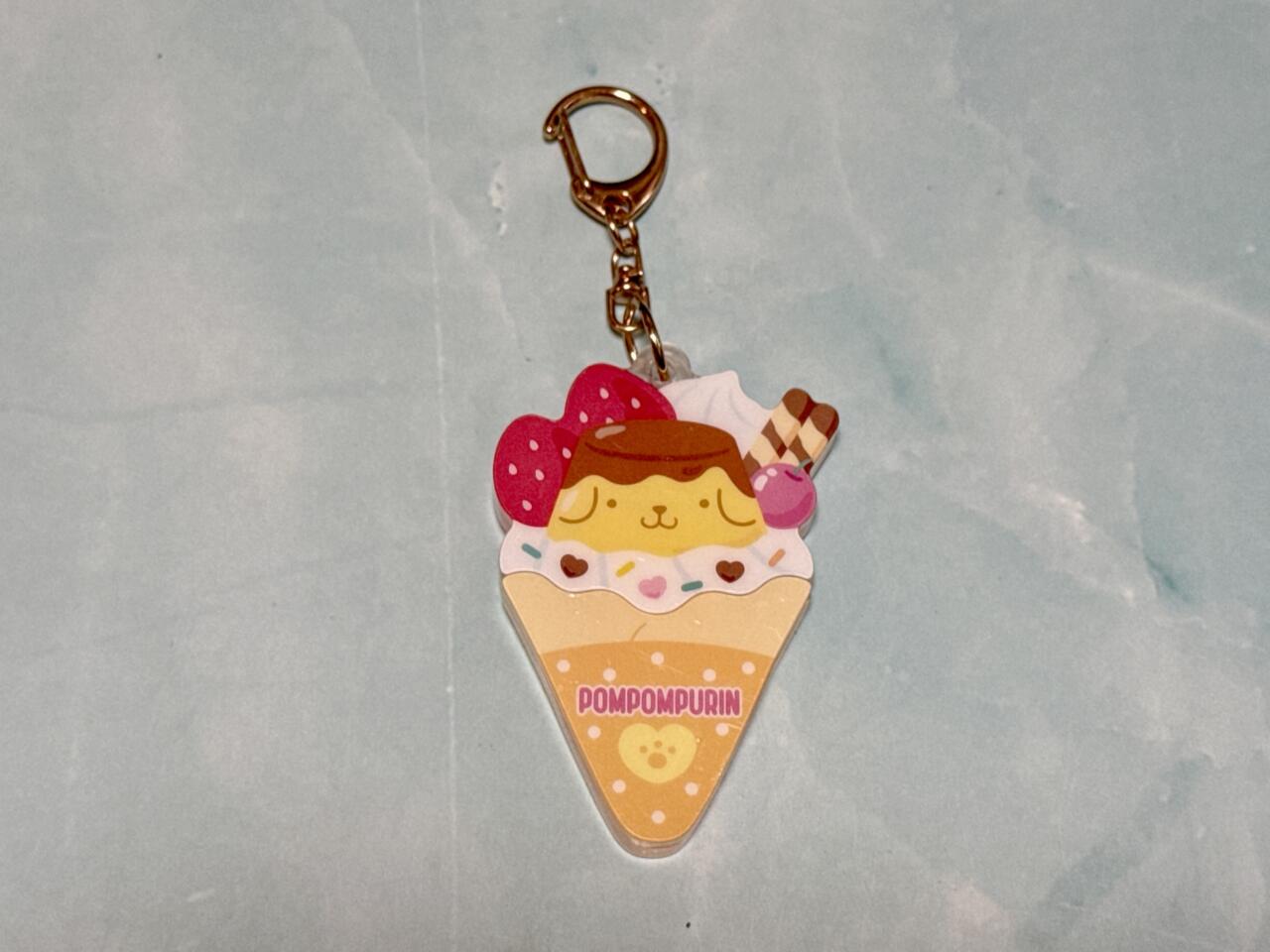 セブン限定「ポムポムプリンの限定アクリルチャーム」を購入レビュー
