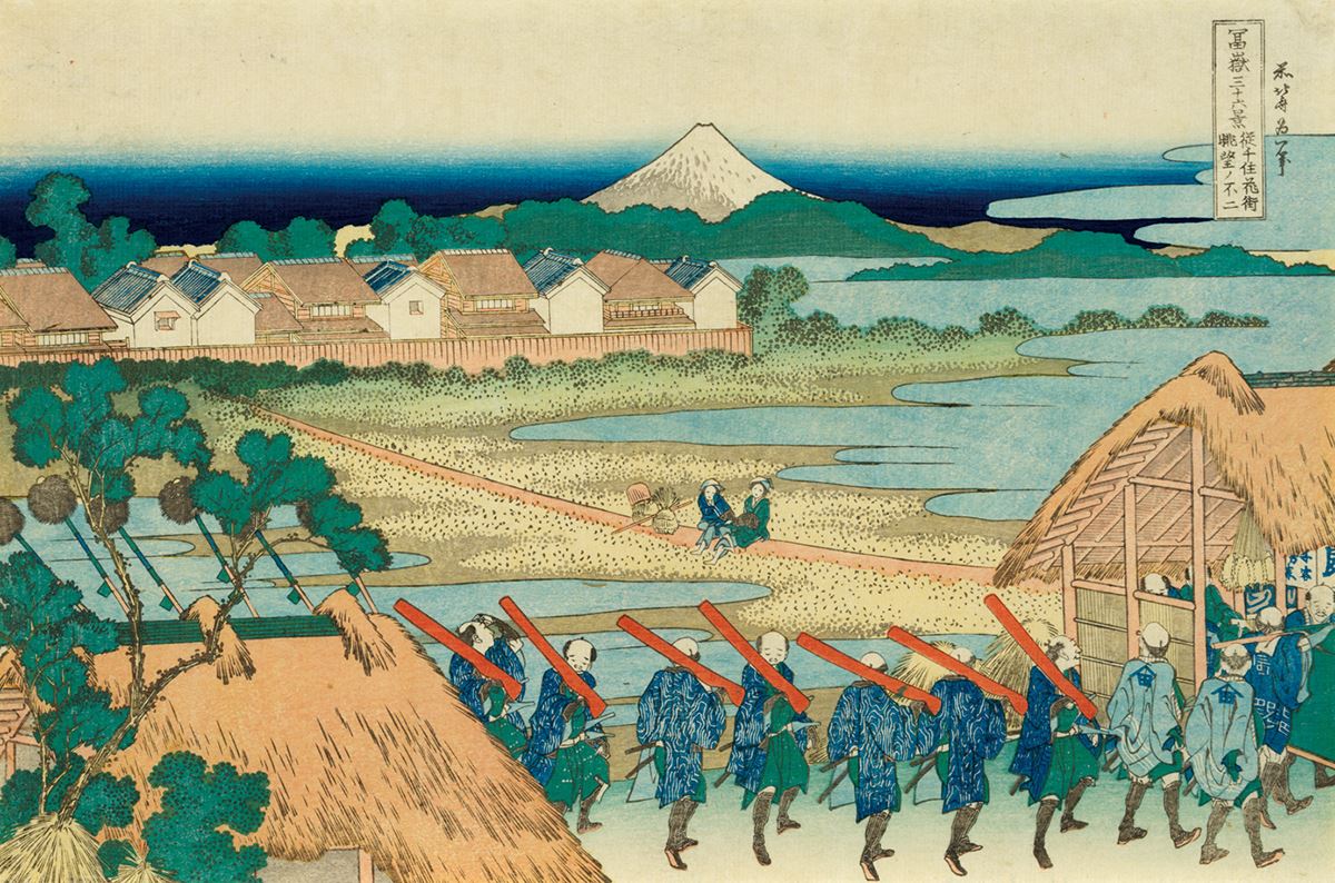 北の侍 北斎たちの目に映った太平の世のサムライを紹介『北斎サムライ画伝』12