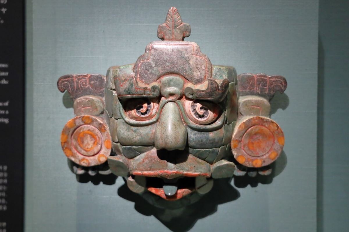 《仮面》グアテマラ　マヤ文明　3〜６世紀
