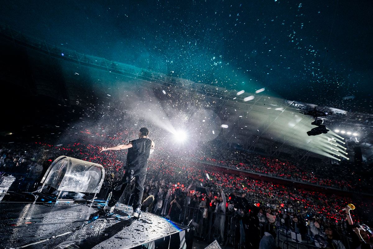 5月18日「Stray Kids World Tour ＜dominATE JAPAN＞」静岡・エコパスタジアム （撮影：田中聖太郎）