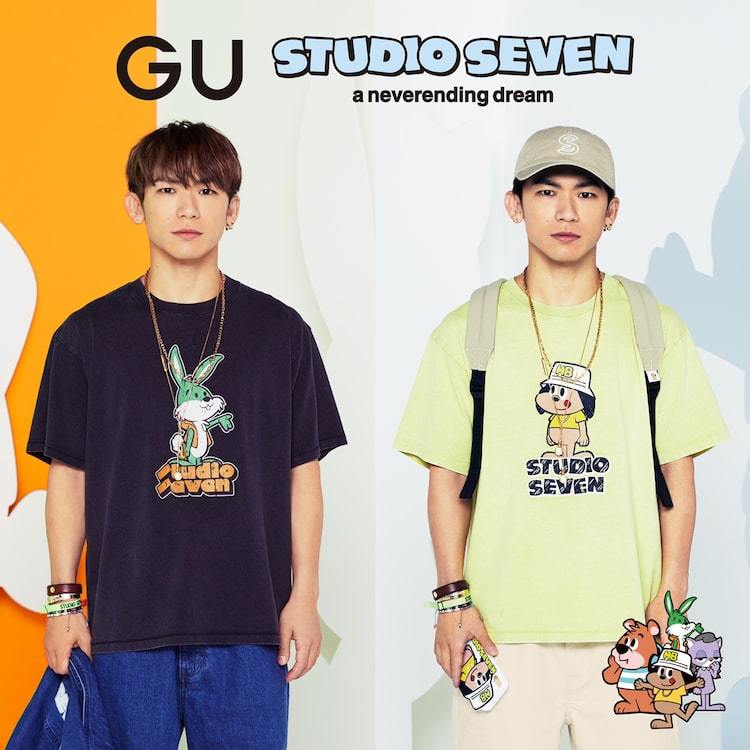 EXILE NAOTOのSTUDIO SEVEN×GUコラボ新作はトータルコーデ可能な