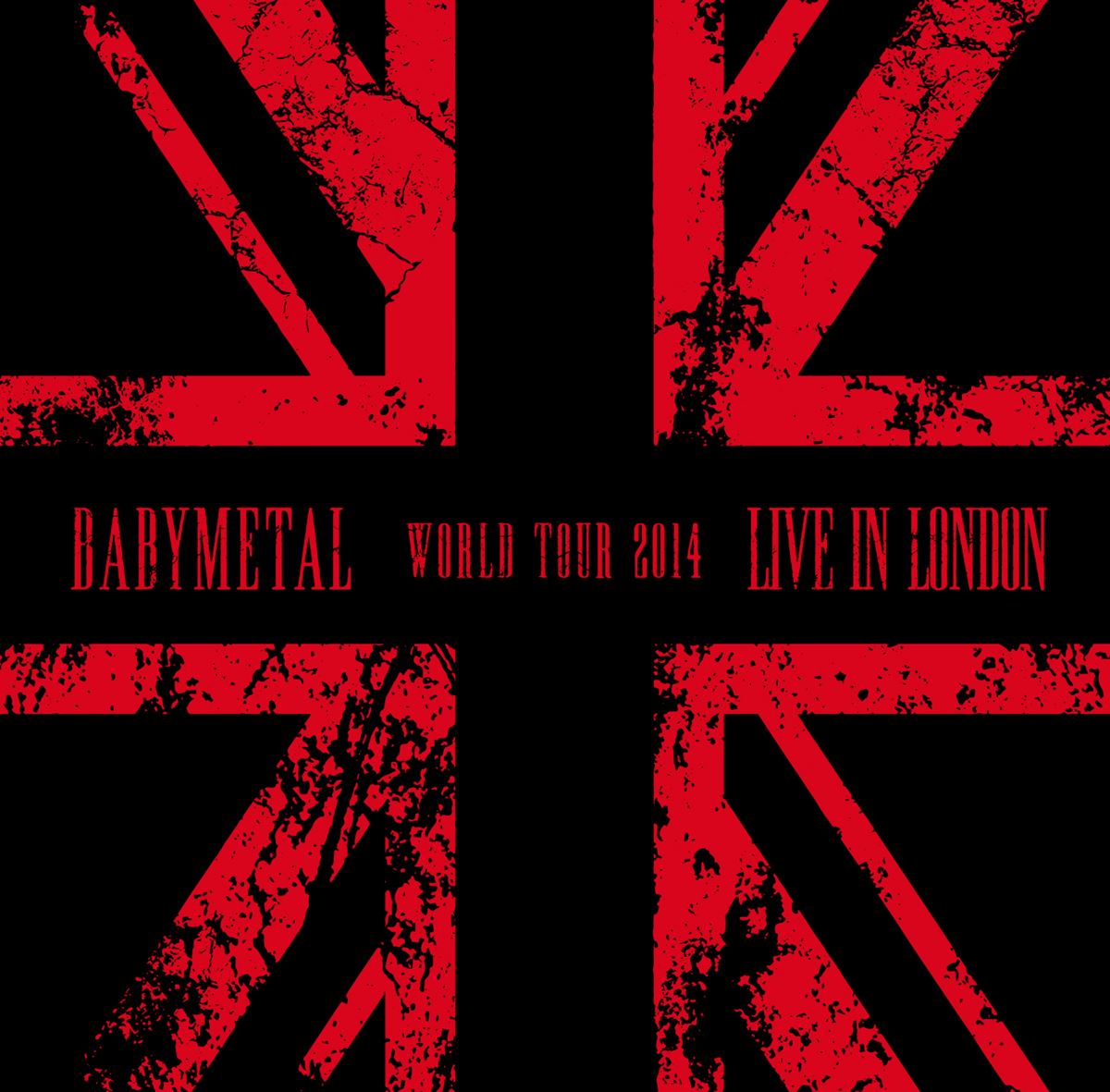 LIVE IN LONDON - BABYMETAL WORLD TOUR 2014 - アナログ盤ジャケット