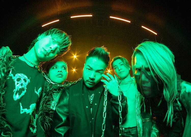 CrossfaithのツアーにTohji、(sic)boy、Age Factory、CVLTE、Paledusk