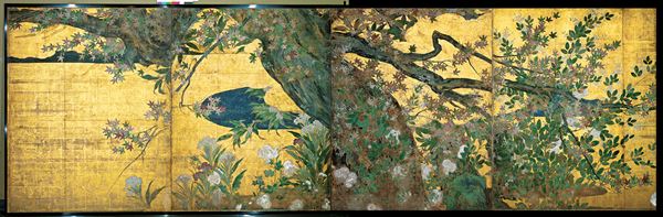 日本国宝展』4月26日から大阪市立美術館で 狩野永徳《唐獅子図