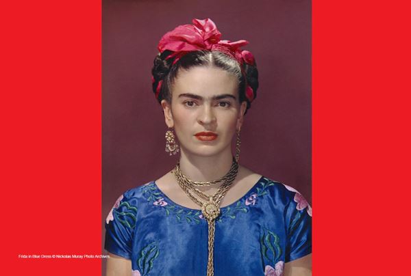 (C) Succession Picasso/DACS, London2018　(C) Nickolas Muray Photo Archives (C)Frida in Blue Dress (C) Nickolas Muray Photo Archives