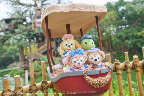 ディズニーシーの冬限定「超ビッグサイズ」ダッフィーぬいぐるみが登場